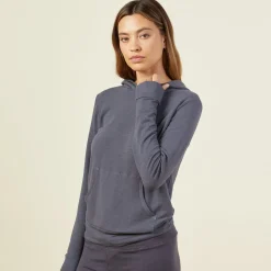 MONROW Supersoft Pullover Hoody VINTAGEBLACK Sale